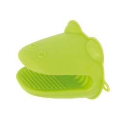 Silikon-Topfhandschuh CROCO, gr�n - Werbeartikel