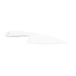 Serviermesser CUT, wei� - Werbeartikel