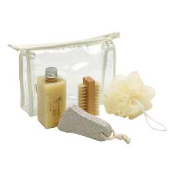 Wellness-Set GOOD FEELING, beige - Werbeartikel
