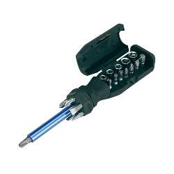 Schraubendreher-Set SCREW FINDER, schwarz - Werbeartikel