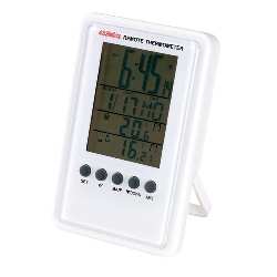 Innen- und Au�enthermometer FEELING, wei� - Werbeartikel