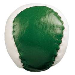 Anti-Stress-Ball JUGGLE, gr�n-wei� - Werbeartikel