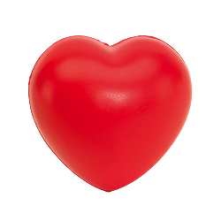 Anti-Stress-Herz AMOR, rot - Werbeartikel