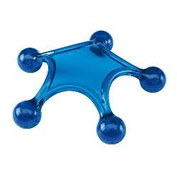 Massage-Seestern STARFISH, blau - Werbeartikel