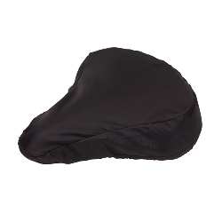 Sattel-Regenschutz DRY SEAT, schwarz - Werbeartikel