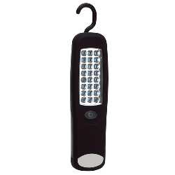 LED-Arbeitslampe WORKFLOW, schwarz - Werbeartikel