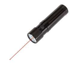 LED-Taschenlampe SPOT DOT, schwarz - Werbeartikel