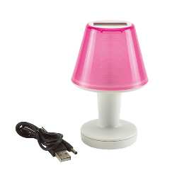 Solarlampe ILLUMINATION, pink - Werbeartikel