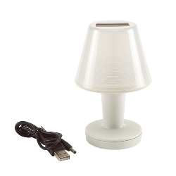 Solarlampe ILLUMINATION, wei� - Werbeartikel
