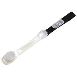 Blinklicht JOGGER, wei�-transparent - Werbeartikel