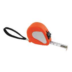 Ma�band LABOUR, orange-silber - Werbeartikel