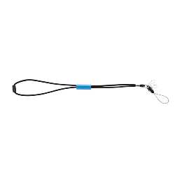Schl�sselband TRI KEY, blau - Werbeartikel