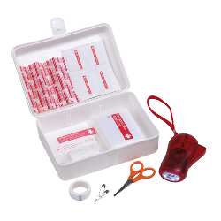 Verbandset GUARDIAN BOX, wei� - Werbeartikel