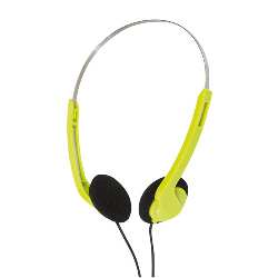 Kopfh�rer POCKET ROCKER, gr�n - Werbeartikel
