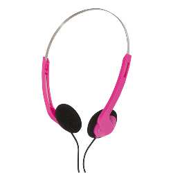 Kopfh�rer POCKET ROCKER, pink - Werbeartikel