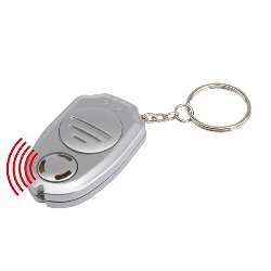 Schl�sselanh�nger HOOK IT, silber - Werbeartikel