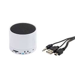 Bluetooth-Lautsprecher FREEDOM, wei� - Werbeartikel