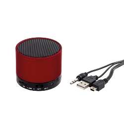 Bluetooth-Lautsprecher FREEDOM, rot - Werbeartikel