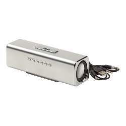 Soundbox NEW WAVE, silber - Werbeartikel