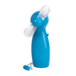 Hand-Ventilator SWIRL, blau - Werbeartikel