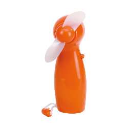 Hand-Ventilator SWIRL, orange - Werbeartikel