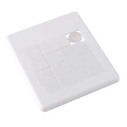 Puzzle PASTIME, wei� - Werbeartikel