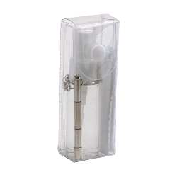 Brillen-Reinigungsset VIEW, transparent - Werbeartikel