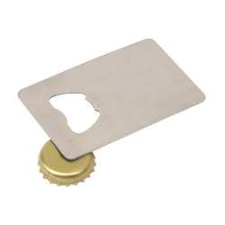 Flaschen�ffner STEEL, silber - Werbeartikel