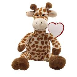 Giraffe Maurice MAURICE, braun - Werbeartikel