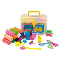 Knetk�fferchen FUNNY ACTIVITY, bunt - Werbeartikel
