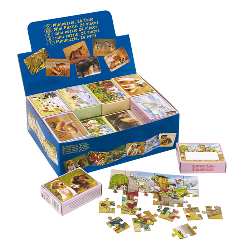 Mini-Puzzle SELECTION, bunt - Werbeartikel