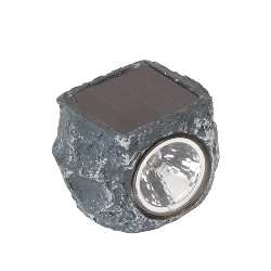 Solarstein ROCKSTAR, grau - Werbeartikel