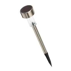 Solarlampe COLLECT, silber - Werbeartikel