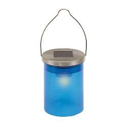 Solarlampe CELEBRATION, blau - Werbeartikel