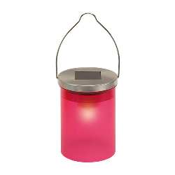Solarlampe CELEBRATION, rot - Werbeartikel