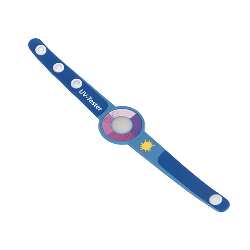 Armband SUN PROTECTOR, blau - Werbeartikel