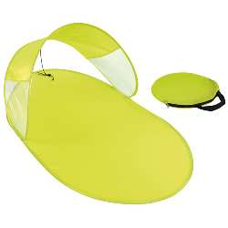 Pop-up-Strandmuschel SHIELD, gr�n - Werbeartikel