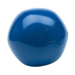 Aufblasbarer Strandball PACIFIC, blau - Werbeartikel