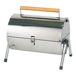 American-BBQ-Grill HAPPY MEAL, silber - Werbeartikel