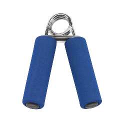 Handtrainer COMPRESS, blau - Werbeartikel