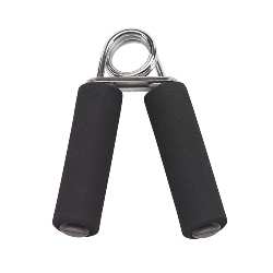 Handtrainer COMPRESS, schwarz - Werbeartikel