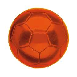 Fu�ball KICK, orange - Werbeartikel