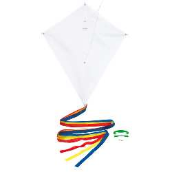 Promotion-Drachen LOOPING, wei� - Werbeartikel
