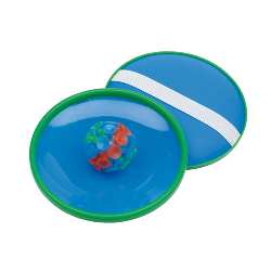 Beach-Set GAMBLE, gr�n-blau - Werbeartikel
