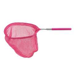 Teleskop-Kescher FISHING, pink - Werbeartikel