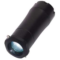 Camping-Lampe ADJUSTABLE, schwarz - Werbeartikel