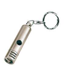 LED-Stabtaschenlampe STARLIGHT, silber - Werbeartikel