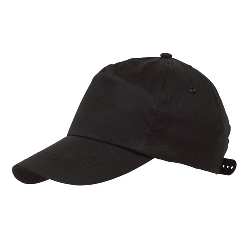 5-Panel-Cap RACING, schwarz - Werbeartikel