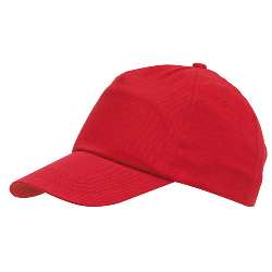 5-Panel-Cap FAVOURITE, rot - Werbeartikel