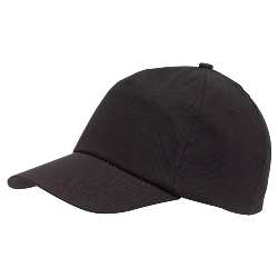 5-Panel-Cap FAVOURITE, schwarz - Werbeartikel